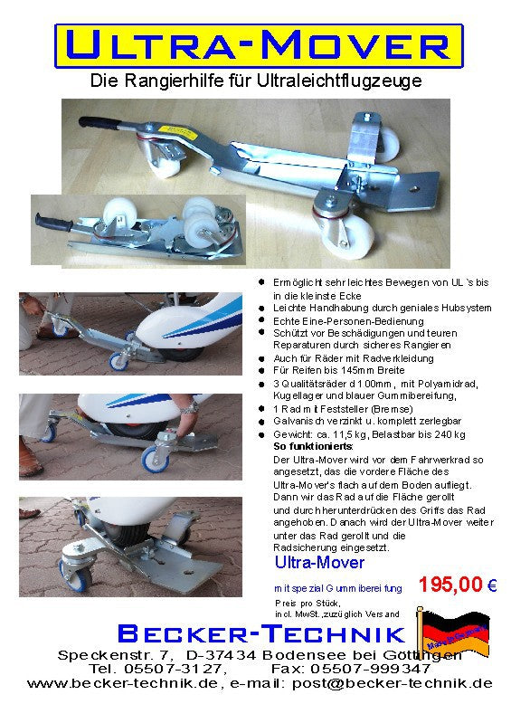 Ultra-Mover Rangierhilfe