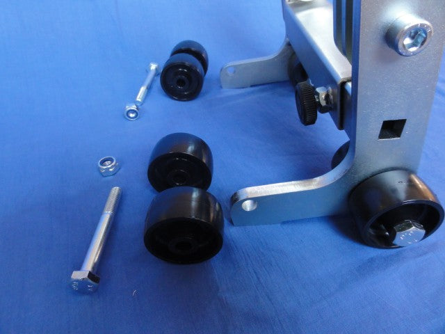 Zusatzrollen für Lifter (4x Rollen d50mm, 2x Schrauben M10 x 80, 2x Muttern M10 selbstsichernt)