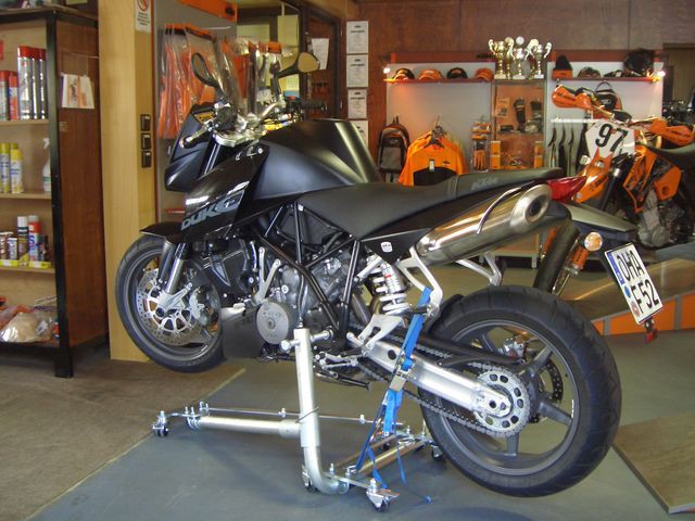 Motorbike-Lifter Sport Beispielfotos KTM