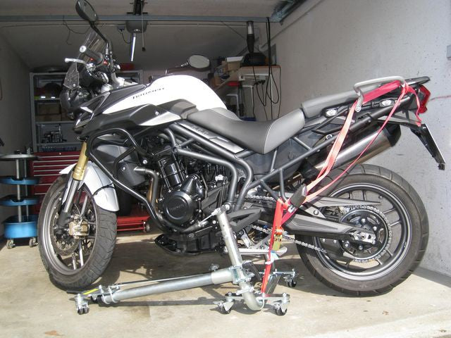 Motorbike-Lifter Sport Beispielfotos Triumph