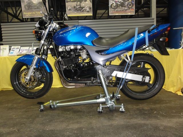 Motorbike-Lifter Sport Beispielfotos Kawasaki