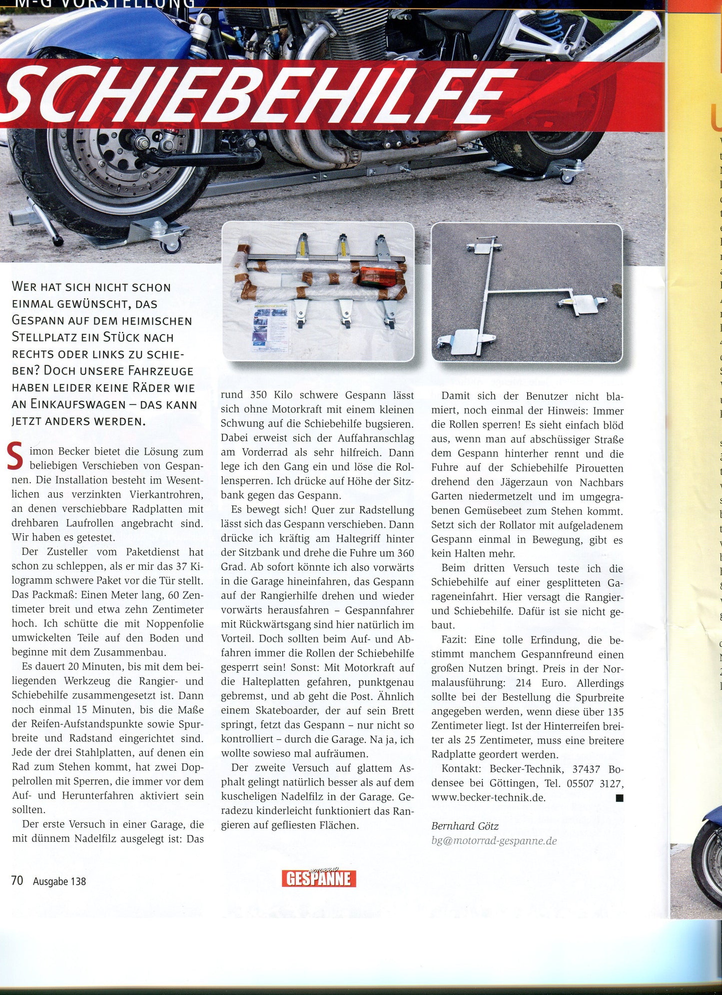 Rangier-As for side car