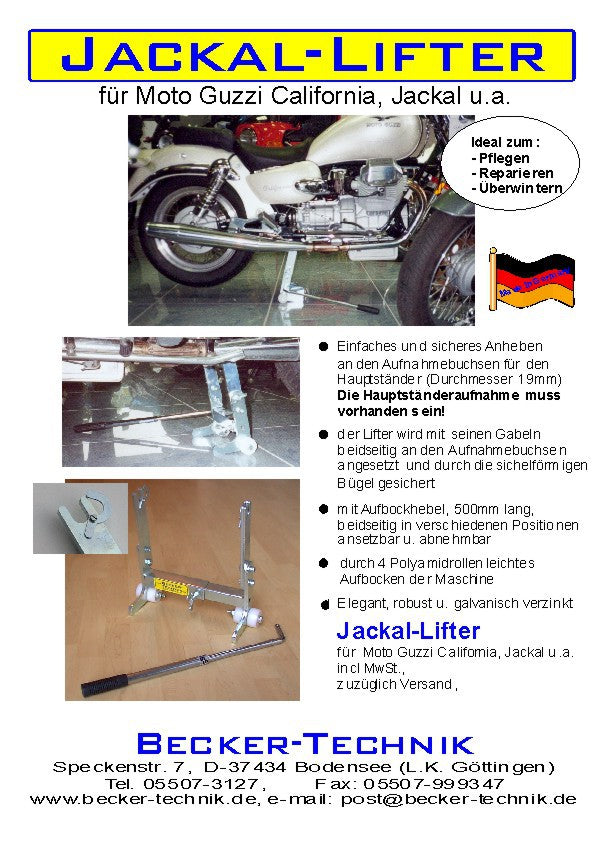 Moto Guzzi Jackal -Lifter
